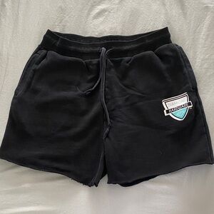 Diamond Cutoff Sweat Shorts